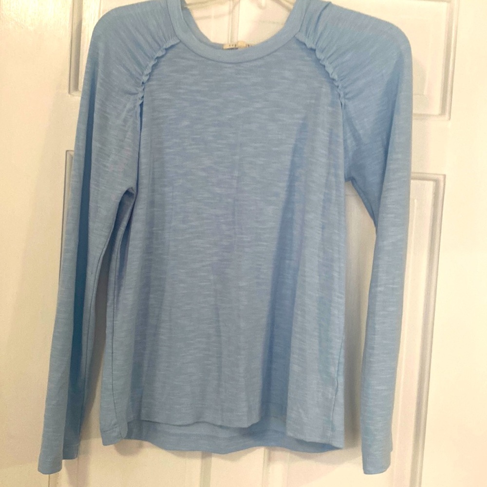 Baby blue T-shirt